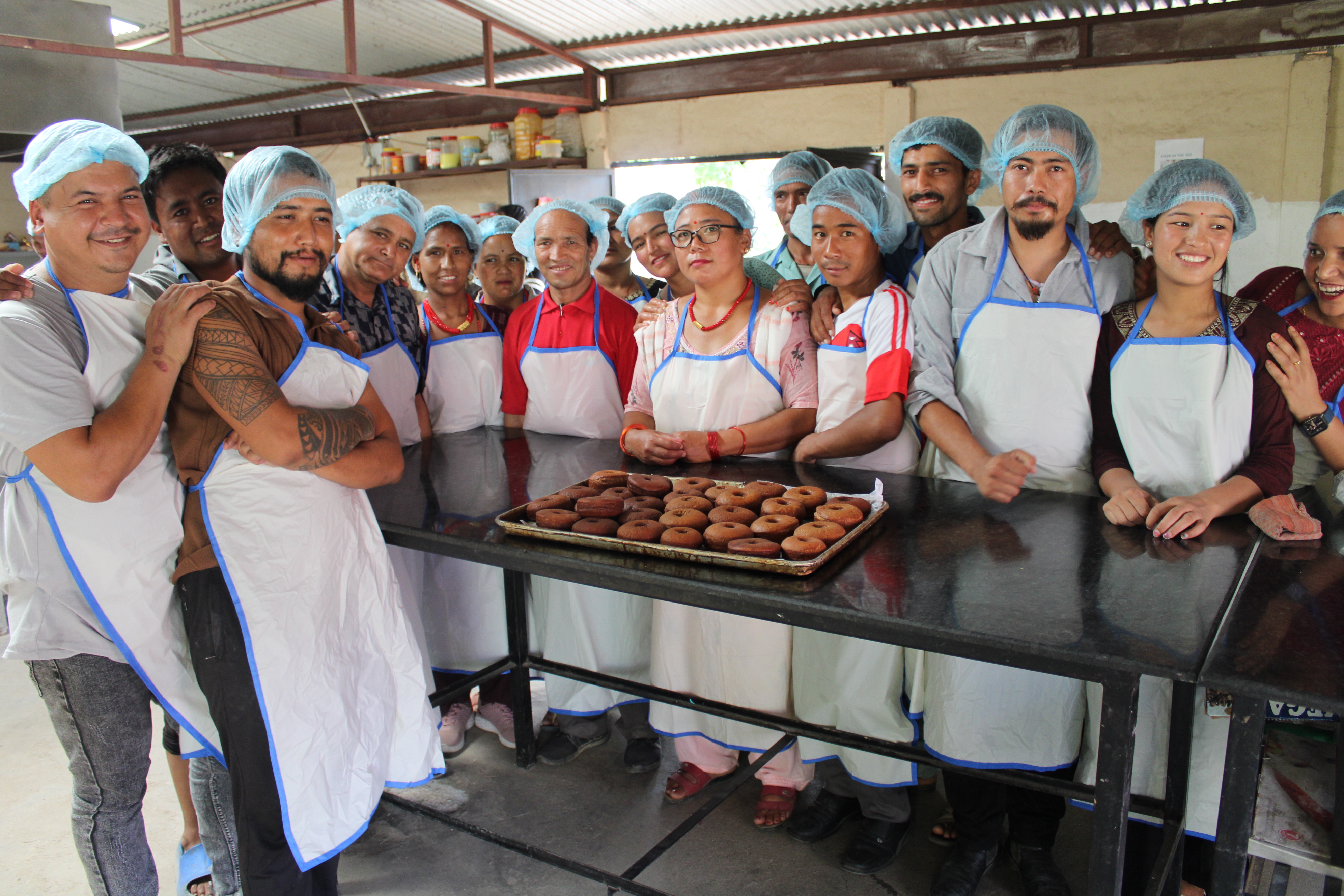 रैथाने वालीको विभिन्न परिकार निर्माण सम्वन्धी तालिम